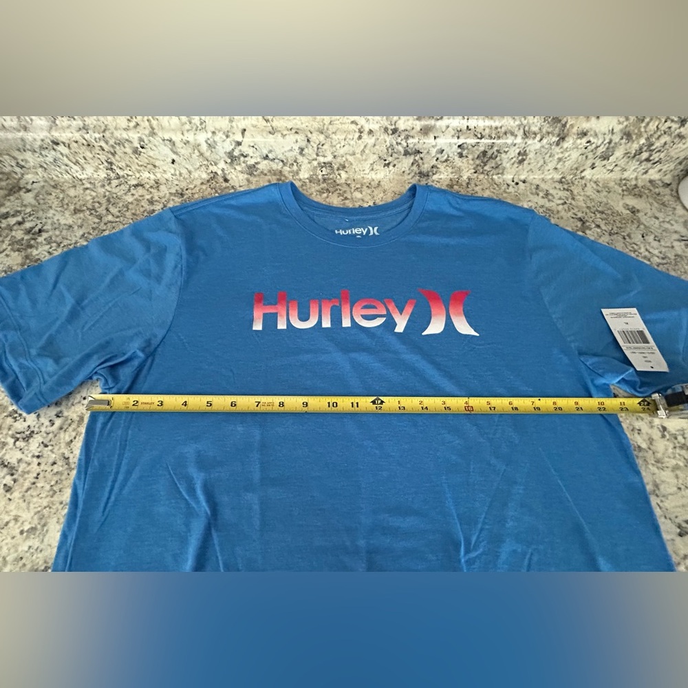 NWT Hurley Gradient One & Only Men’s Graphic Tee Shirt Modern Fit Size XL - Picture 11 of 12